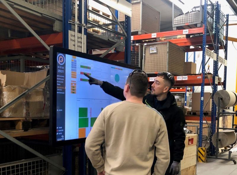 LEANIO Dashboards bei Pinter Guss